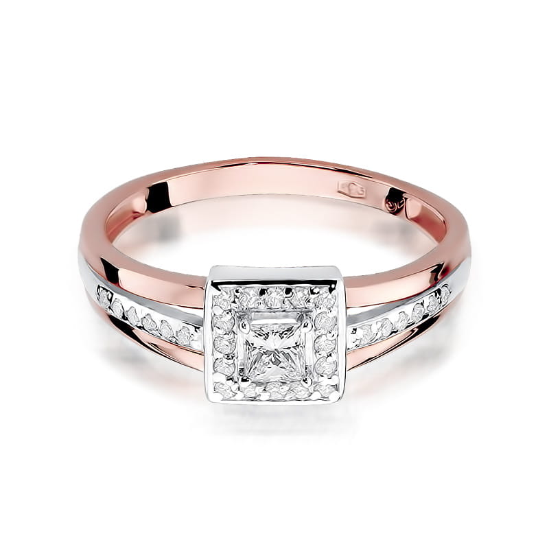 Inel Aur 14K cu Diamante Naturale 0.29 ct, imaginea 9 din 11