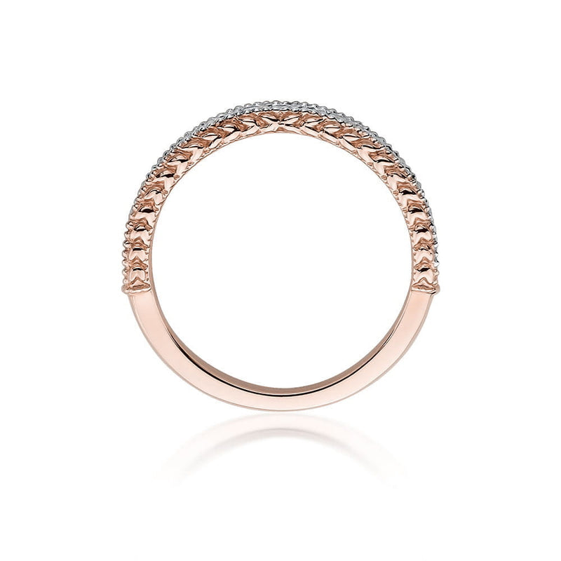Inel Aur 14K cu Diamante Naturale 0.25 ct, imaginea 9 din 9