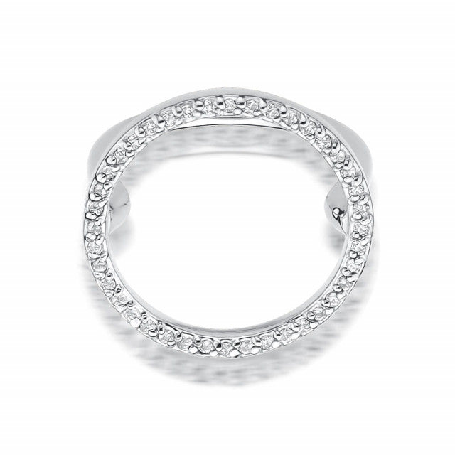 Inel Aur 14K cu Diamante Naturale 0.20 ct, imaginea 5 din 8
