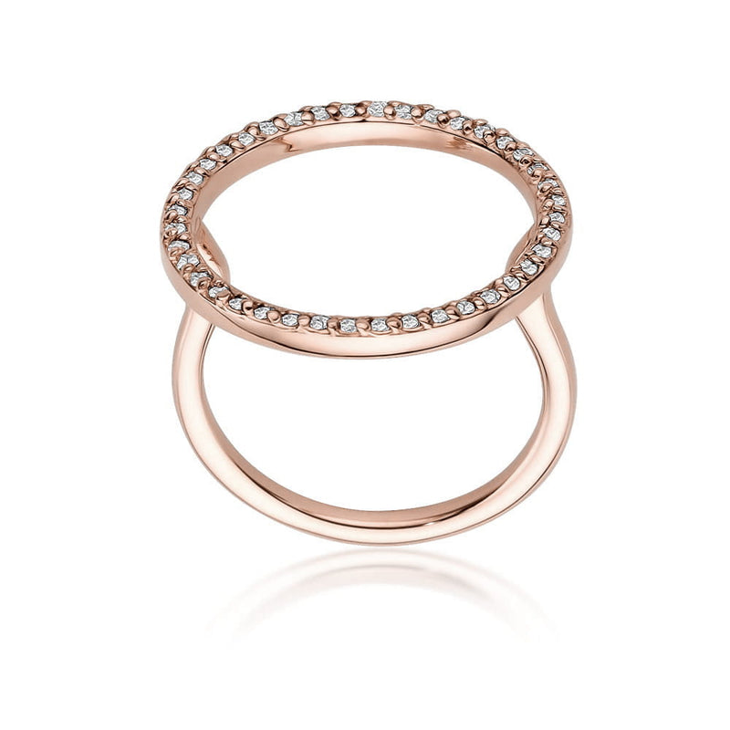 Inel Aur 14K cu Diamante Naturale 0.20 ct, imaginea 8 din 8