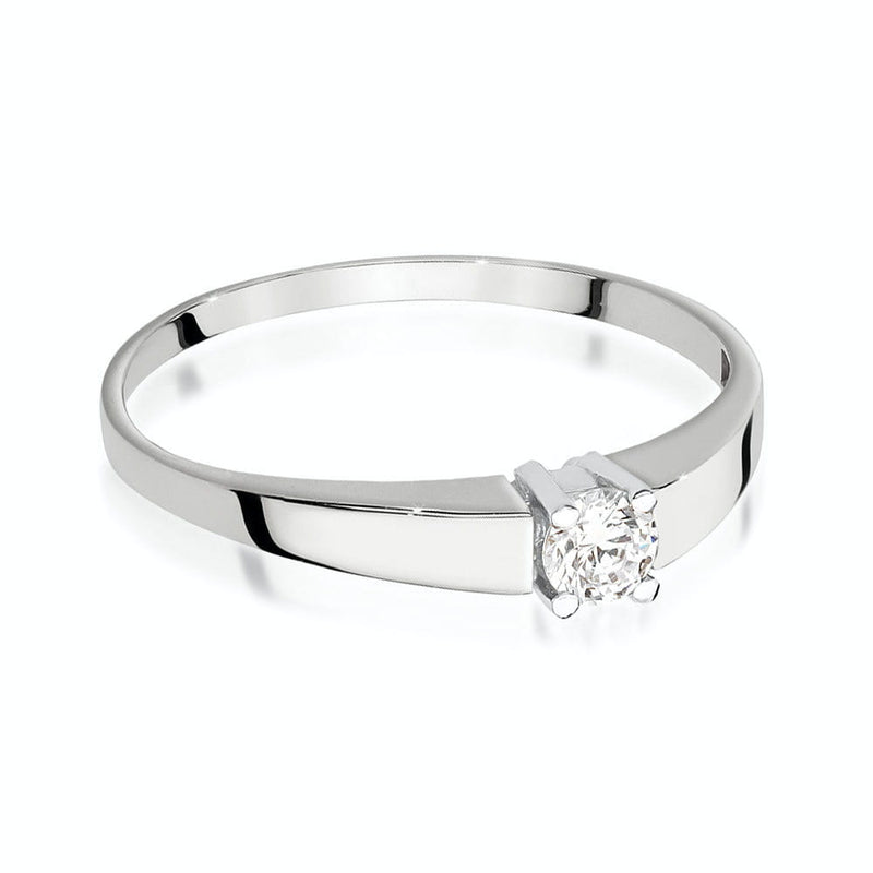 Inel Aur 14K cu Diamant Natural 0.20 ct, imaginea 5 din 9