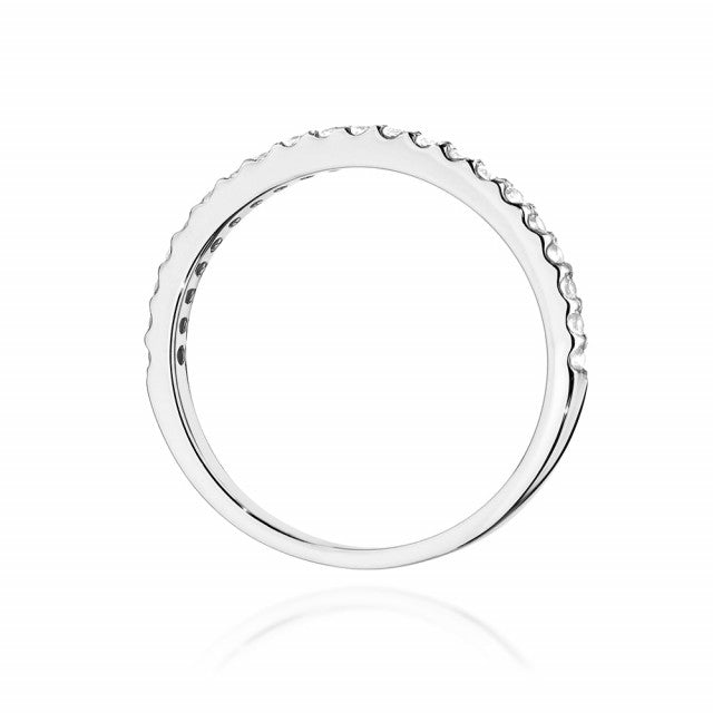 Inel Aur 14K cu Diamante Naturale 0.18 ct, imaginea 6 din 10