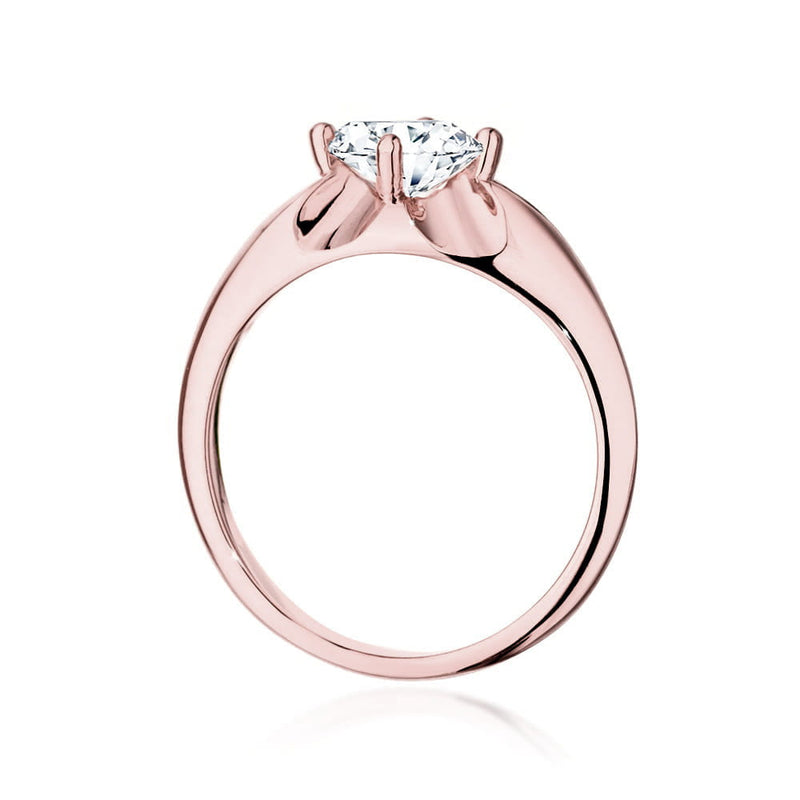 Inel Aur 14K cu Diamant Natural 0.70 ct, imaginea 9 din 9