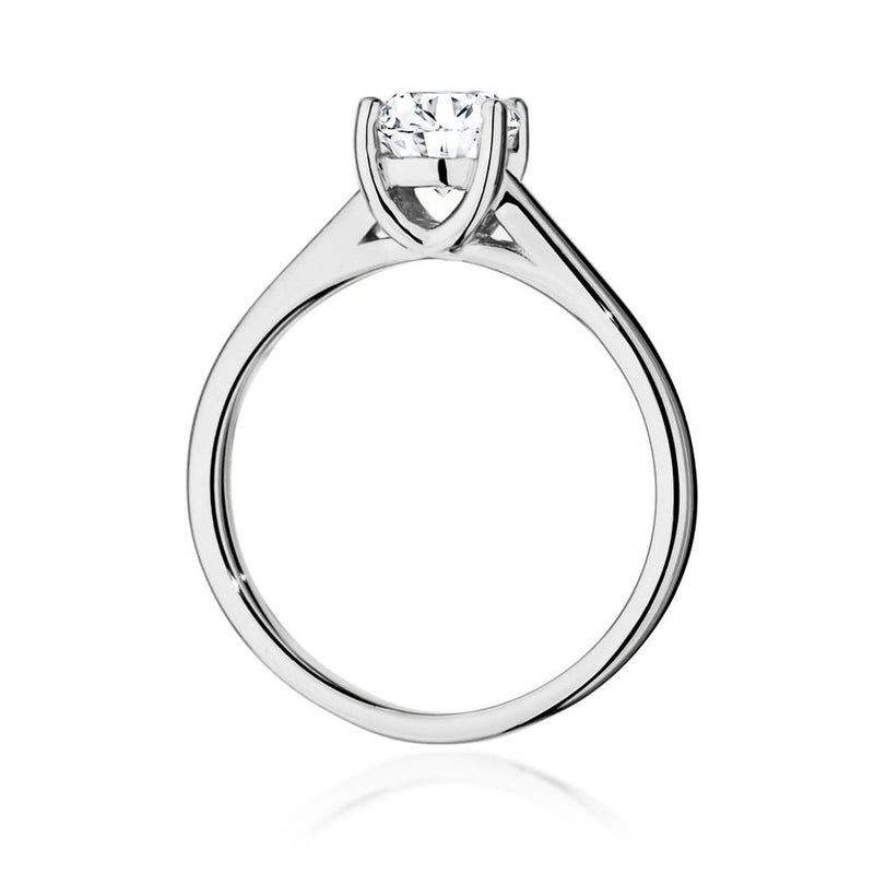 Inel Aur 14K cu Diamant Natural 1.00 ct, imaginea 6 din 9