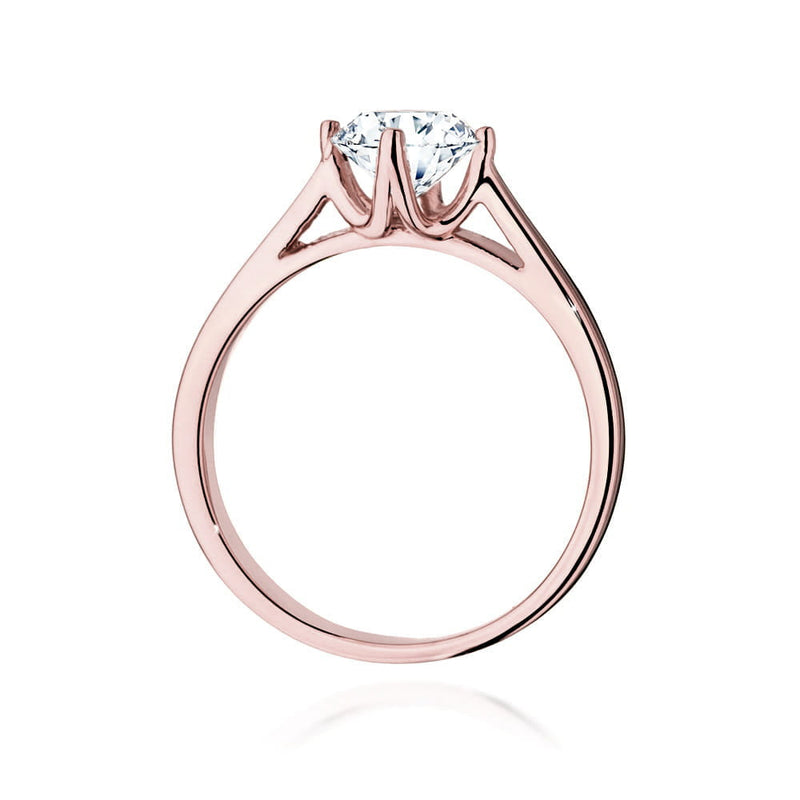Inel Aur 14K cu Diamant Natural 1.00 ct, imaginea 9 din 9