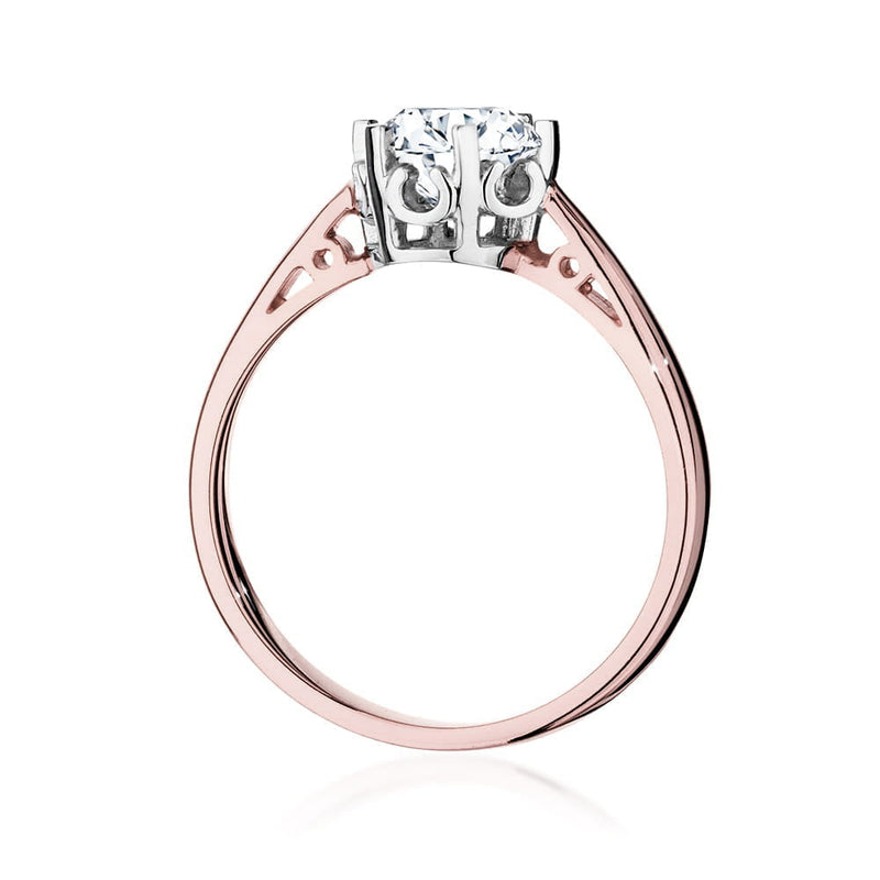 Inel Aur 14K cu Diamant Natural 1.00 ct, imaginea 9 din 9