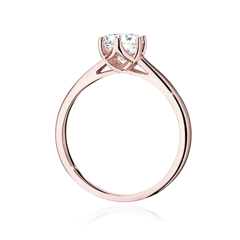 Inel Aur 14K cu Diamant Natural 0.70 ct, imaginea 9 din 9