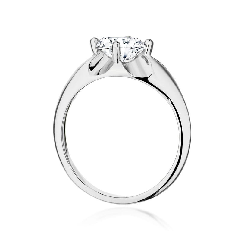 Inel Aur 14K cu Diamant Natural 1.00 ct, imaginea 6 din 9