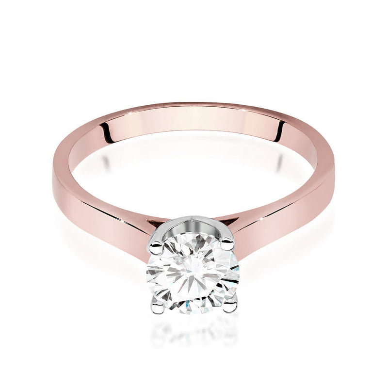 Inel Aur 14K cu Diamant Natural 1.00 ct, imaginea 8 din 9
