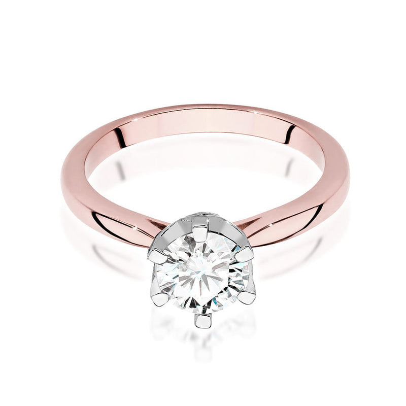 Inel Aur 14K cu Diamante Naturale 1.06 ct, imaginea 8 din 9