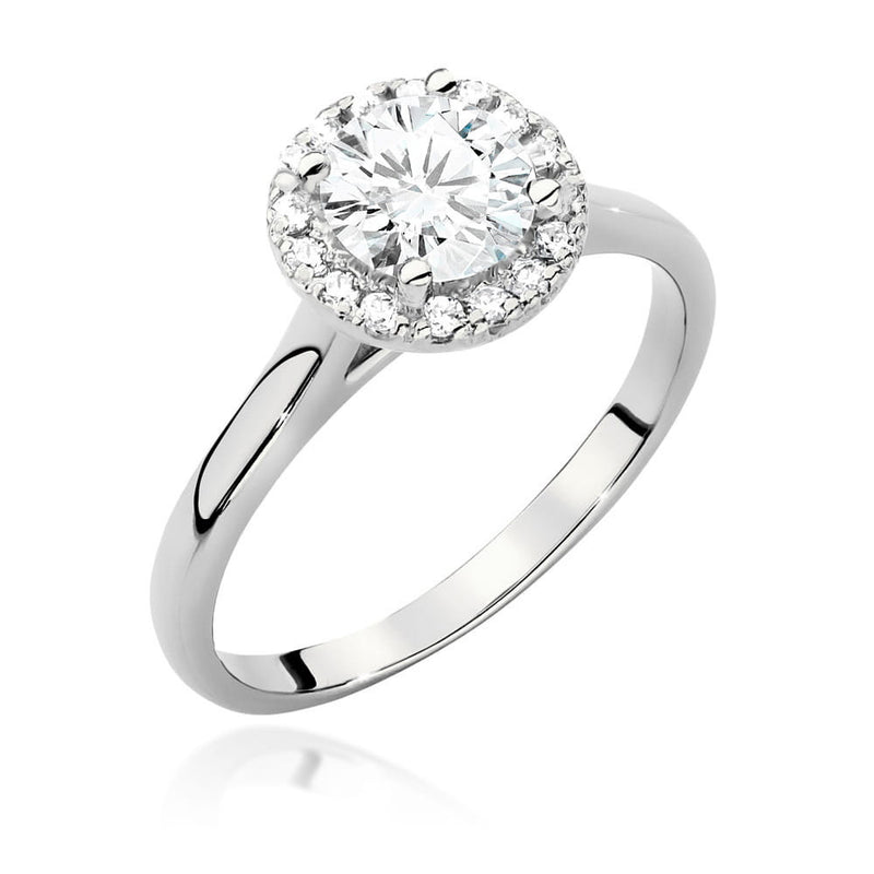 Inel Aur 14K cu Diamante Naturale 0.62 ct, imaginea 4 din 9