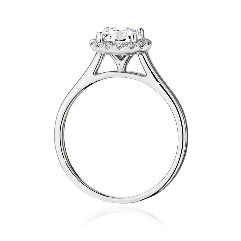 Inel Aur 14K cu Diamante Naturale 1.14 ct, imaginea 6 din 9