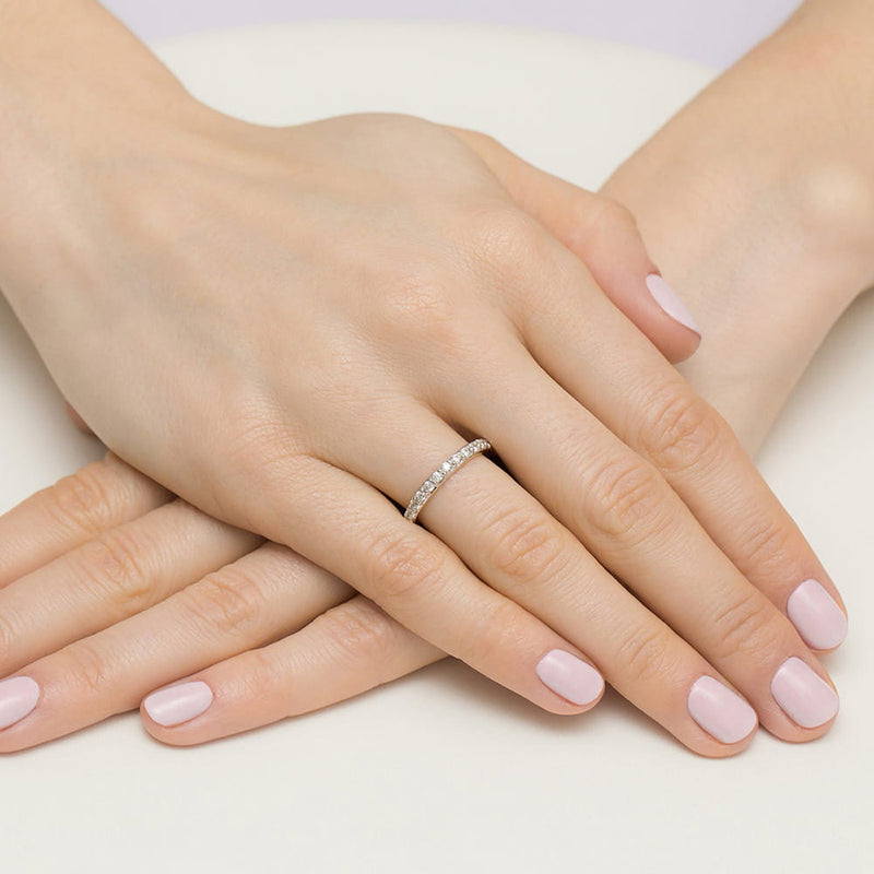 Inel Aur 14K cu Diamante Naturale 0.34 ct, imaginea 4 din 11
