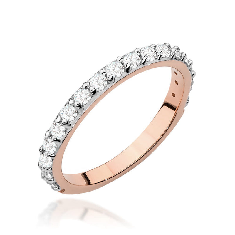 Inel Aur 14K cu Diamante Naturale 0.34 ct, imaginea 8 din 11