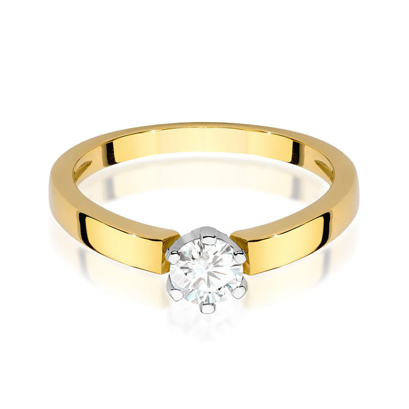 Inel Aur 14K cu Diamant Natural 0.25 ct, imaginea 2 din 11