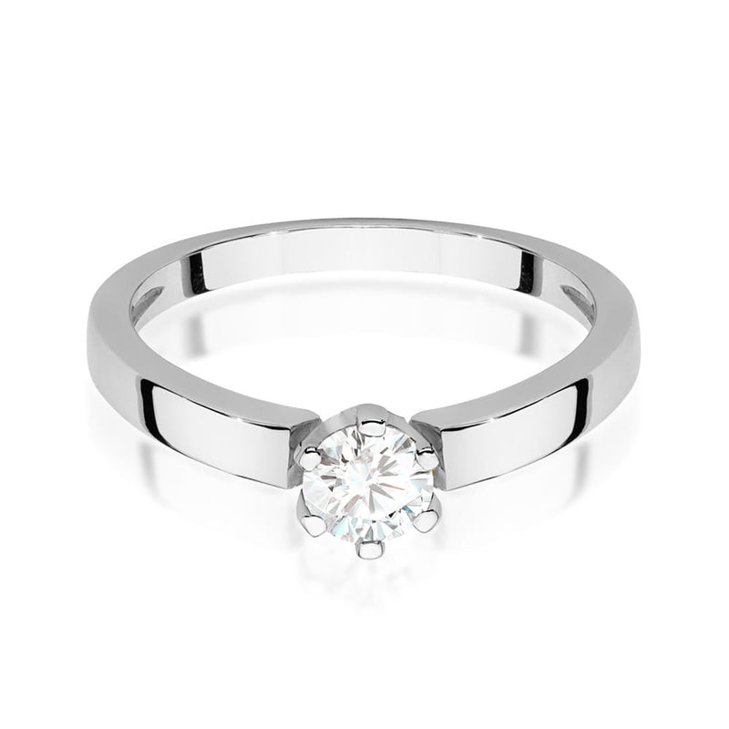 Inel Aur 14K cu Diamant Natural 0.25 ct, imaginea 5 din 11