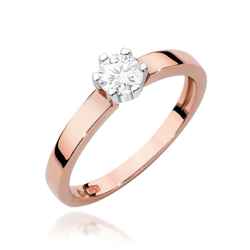 Inel Aur 14K cu Diamant Natural 0.25 ct, imaginea 8 din 11