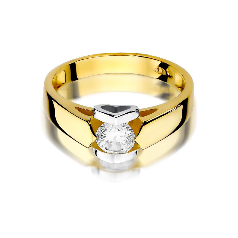 Inel Aur 14K cu Diamant Natural 0.50 ct, imaginea 2 din 5