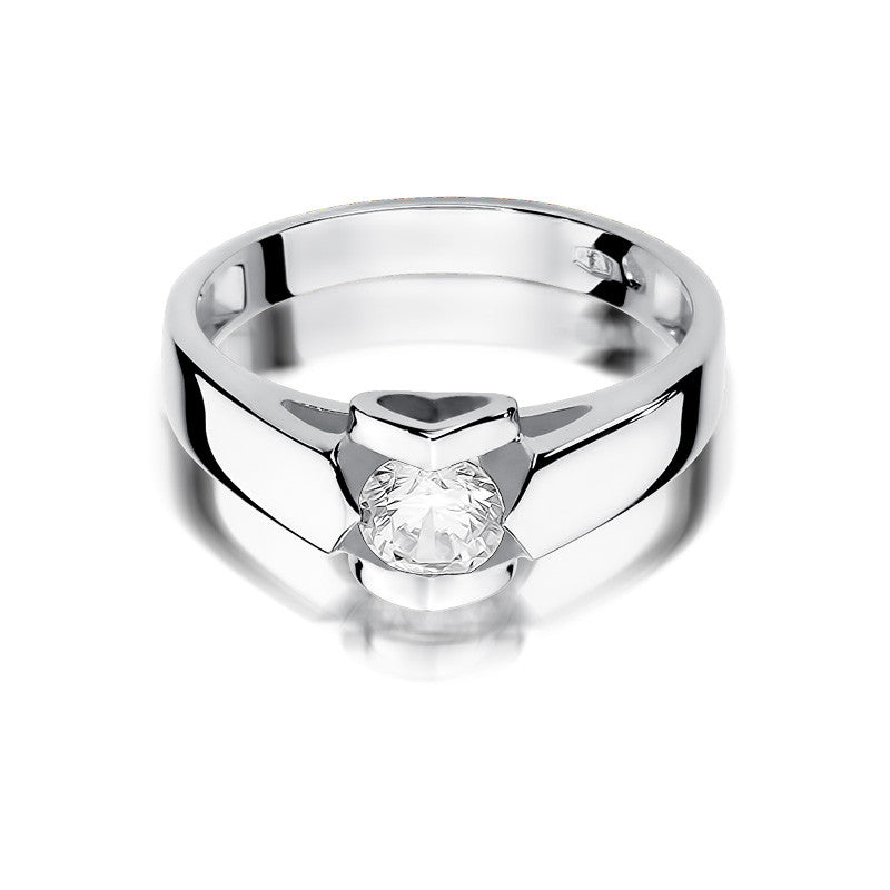 Inel Aur 14K cu Diamant Natural 0.50 ct, imaginea 5 din 5