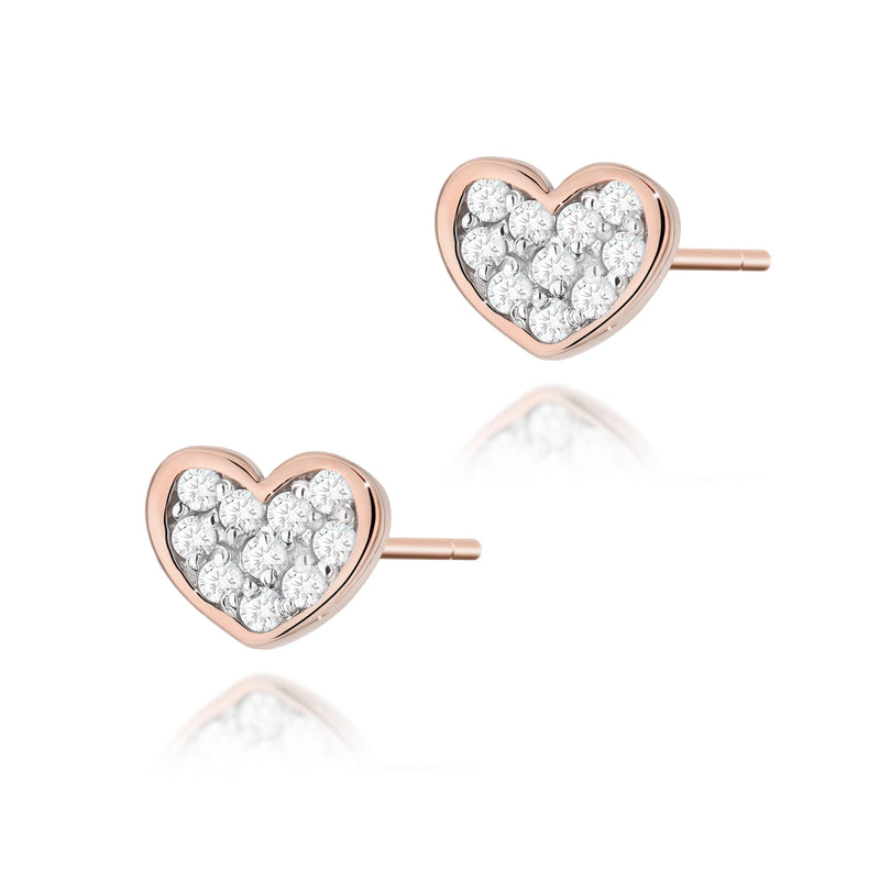 Cercei Aur 14K cu Diamante Naturale 0.17 ct, imaginea 5 din 6