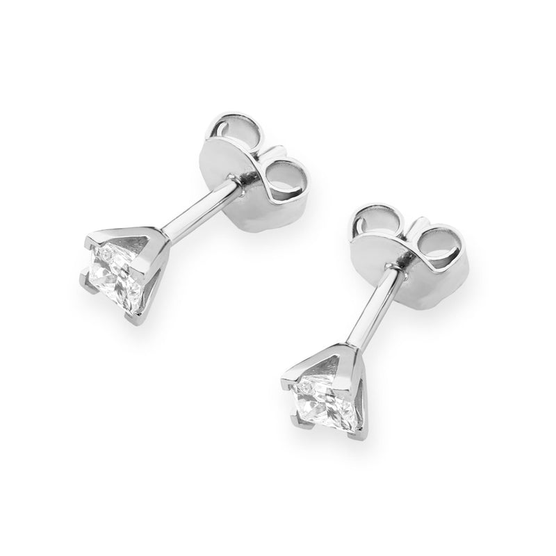 Cercei Aur 14K cu Diamant Natural 0.15 ct, imaginea 4 din 6