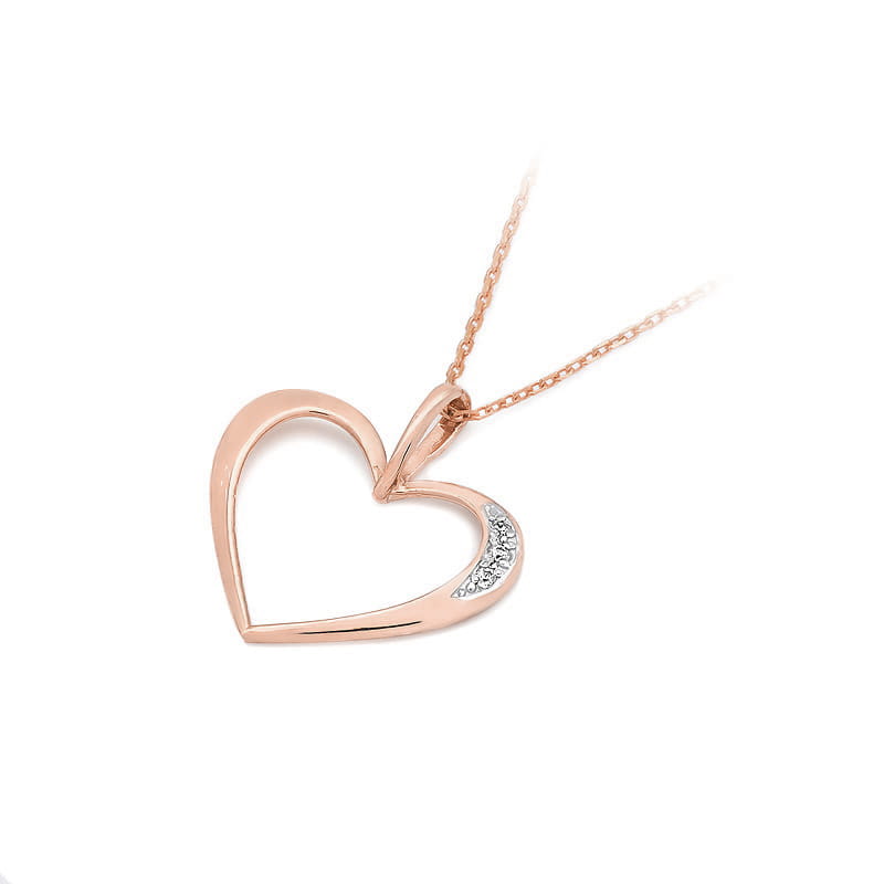 Pandantiv Aur 14K cu Diamante Naturale 0.03 ct, imaginea 4 din 6