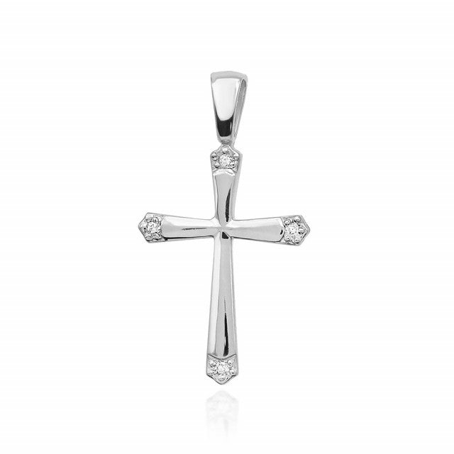 Pandantiv Aur 14K cu Diamante Naturale 0.02 ct, imaginea 2 din 10