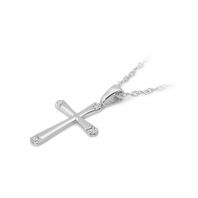 Pandantiv Aur 14K cu Diamante Naturale 0.02 ct, imaginea 3 din 10