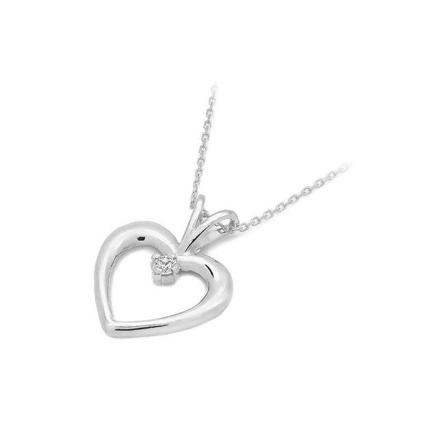 Pandantiv Aur 14K cu Diamant Natural 0.04 ct, imaginea 4 din 6