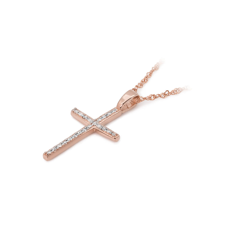 Pandantiv Aur 14K cu Diamante Naturale 0.06 ct, imaginea 4 din 6