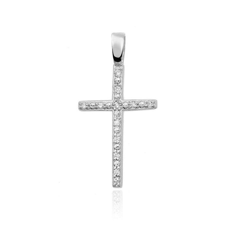 Pandantiv Aur 14K cu Diamante Naturale 0.06 ct, imaginea 5 din 6