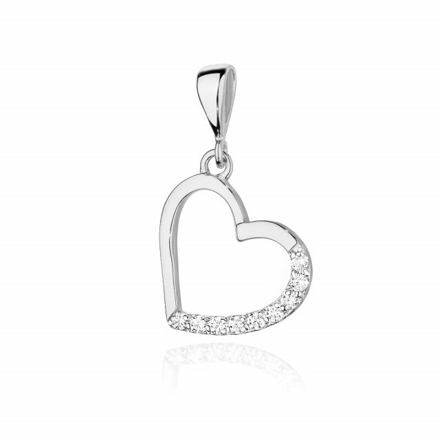 Pandantiv Aur 14K cu Diamante Naturale 0.13 ct, imaginea 3 din 6