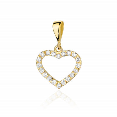 Pandantiv Aur 14K cu Diamante Naturale 0.29 ct