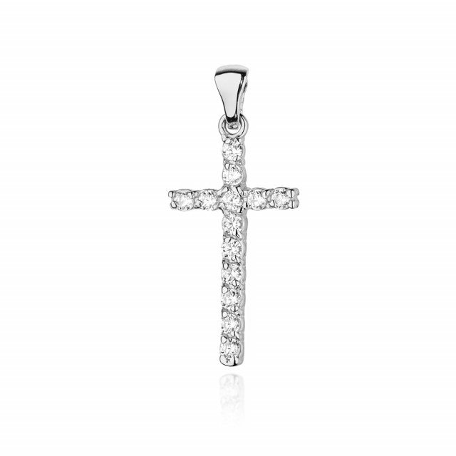 Pandantiv Aur 14K cu Diamante Naturale 0.39 ct, imaginea 2 din 6