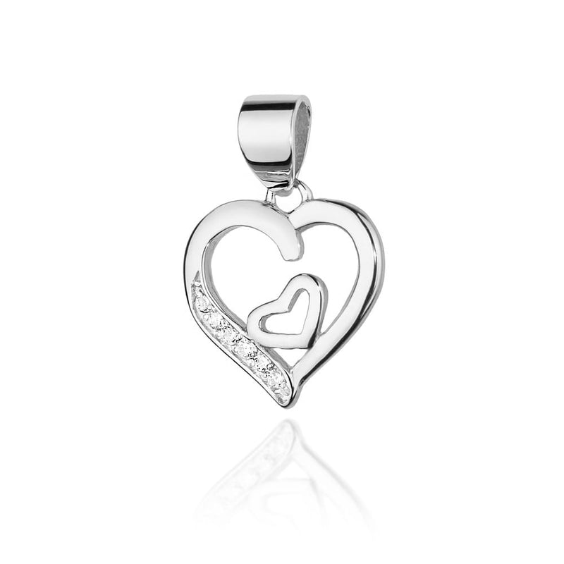 Pandantiv Aur 14K cu Diamante Naturale 0.05 ct, imaginea 5 din 6