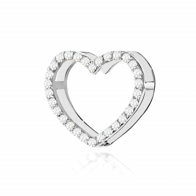 Pandantiv Aur 14K cu Diamante Naturale 0.15 ct, imaginea 3 din 6