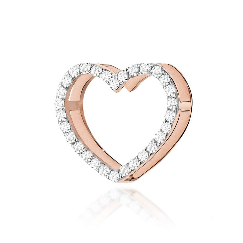 Pandantiv Aur 14K cu Diamante Naturale 0.15 ct, imaginea 5 din 6