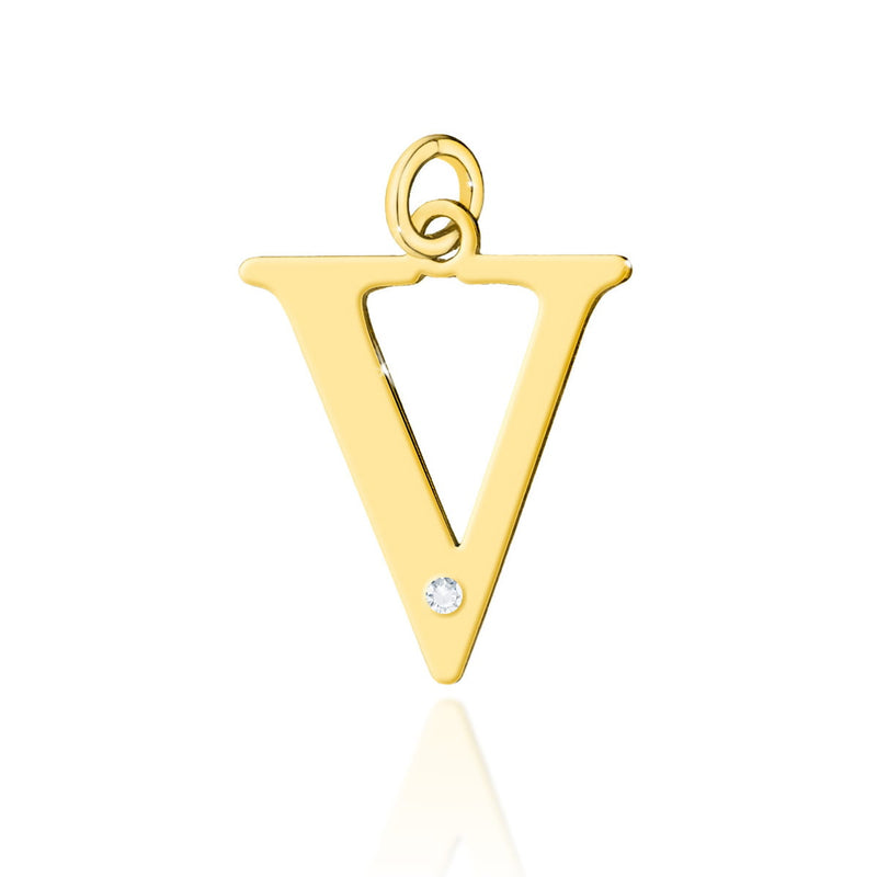 Pandantiv Aur 14K cu Diamante Naturale 0.01 ct, imaginea 4 din 4