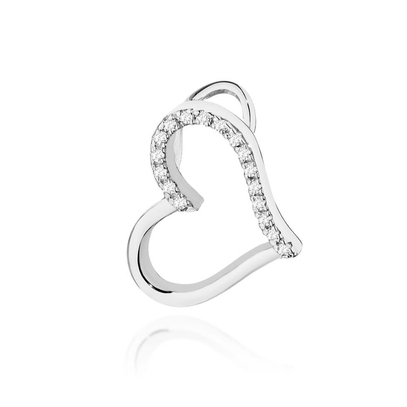 Pandantiv Aur 14K cu Diamante Naturale 0.09 ct, imaginea 4 din 6