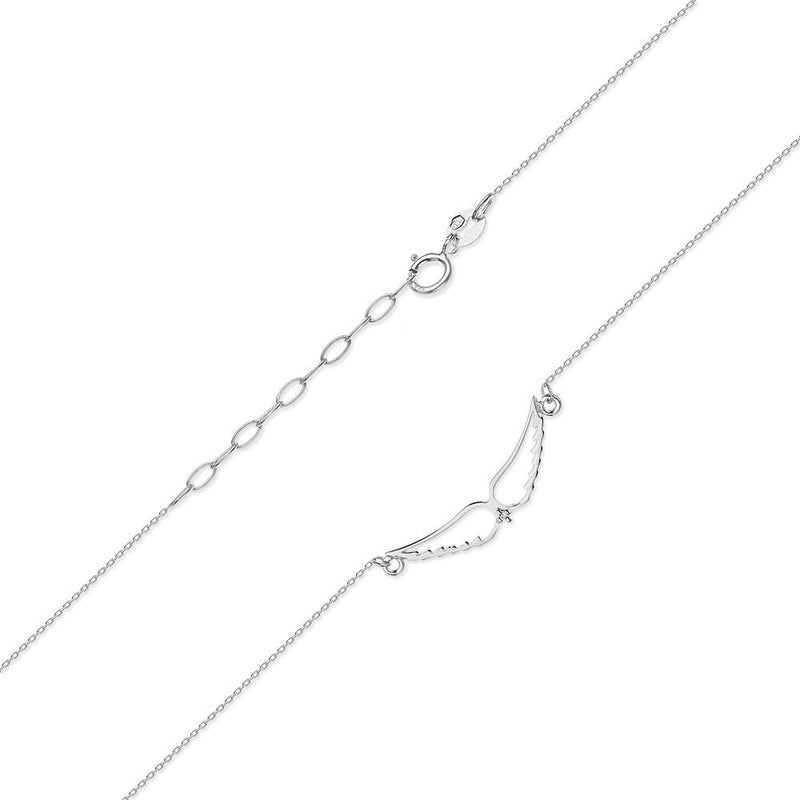 Colier Aur 14K cu Diamant Natural 0.01 ct, imaginea 6 din 6