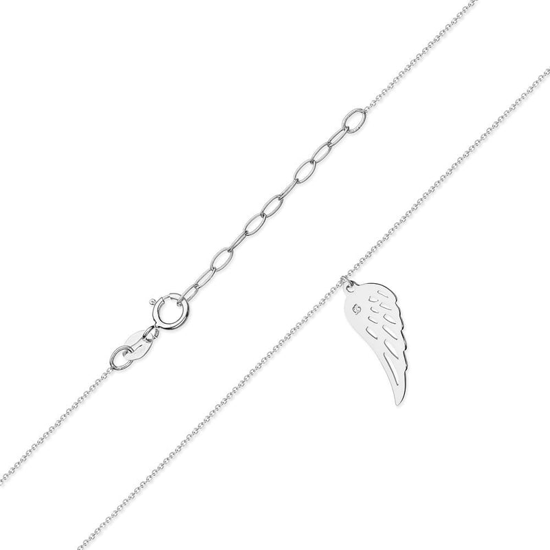 Colier Aur 14K cu Diamant Natural 0.01 ct, imaginea 6 din 6