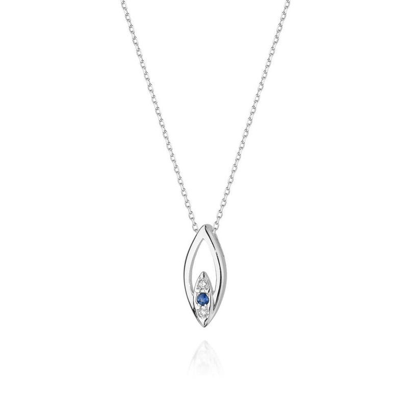 Colier Aur 14K cu Diamante Naturale 0.03 ct, imaginea 5 din 6