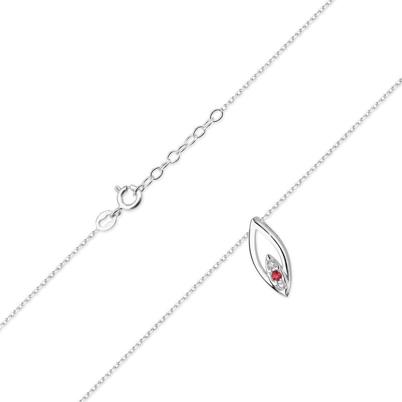 Colier Aur 14K cu Diamante Naturale 0.03 ct, imaginea 6 din 6