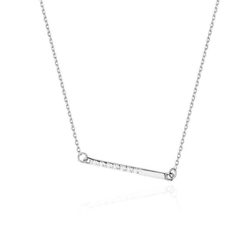 Colier Aur 14K cu Diamante Naturale 0.04 ct, imaginea 11 din 12