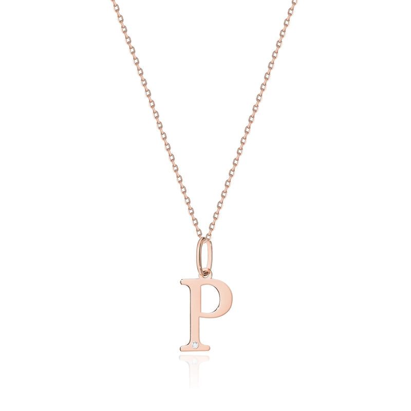 Colier Aur 14K cu Diamant Natural 0.01 ct, imaginea 2 din 2