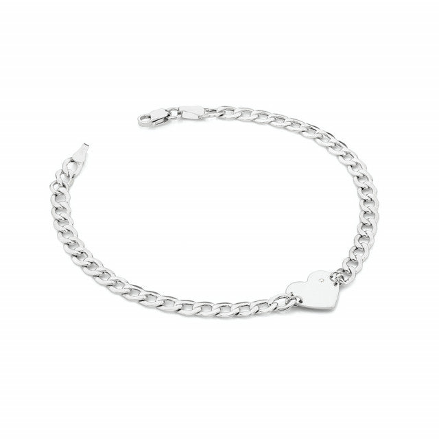 Bratara Aur 14K cu Diamant Natural 0.01 ct, imaginea 3 din 8
