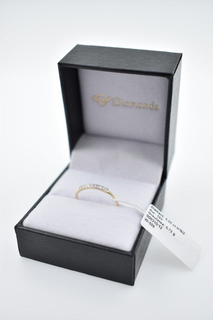 Inel Aur 14K cu Diamante Naturale 0.05 ct, imaginea 7 din 10