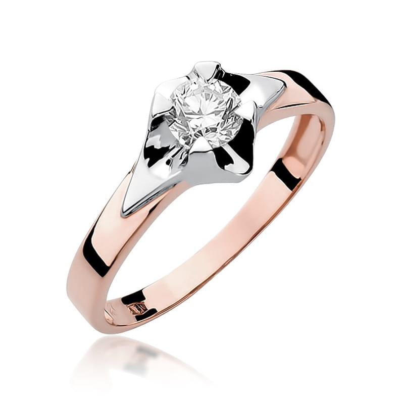 Inel Aur 14K cu Diamant Natural 0.50 ct, imaginea 5 din 8