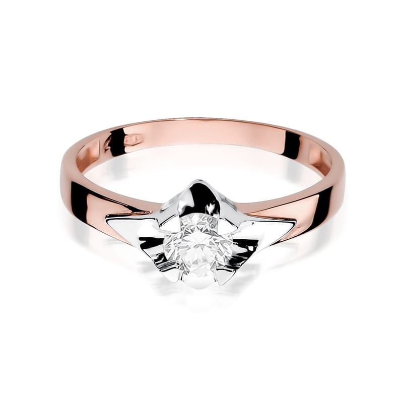Inel Aur 14K cu Diamant Natural 0.50 ct, imaginea 6 din 8