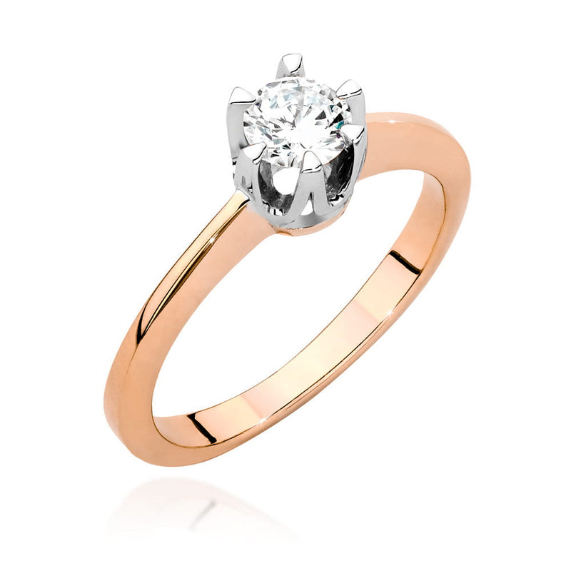 Inel Aur 14K cu Diamant Natural 0.50 ct, imaginea 8 din 8